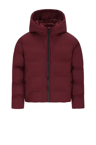 SuperRebel Bella Plain Coat - Bordeaux