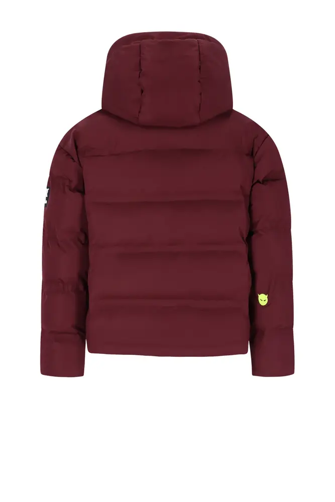 SuperRebel Bella Plain Coat - Bordeaux