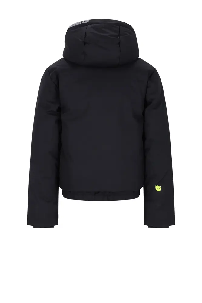 SuperRebel Celi Colour Block Bomber - Black