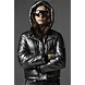 SuperRebel Spicy Metallic Hooded Ski Jacket - Gun Metal