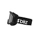 Bliz Liner Jr - Black-White Logo / Brown Silver Mirror