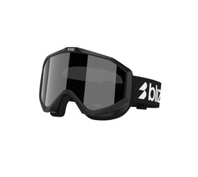 Bliz Liner Jr - Black-White Logo / Brown Silver Mirror