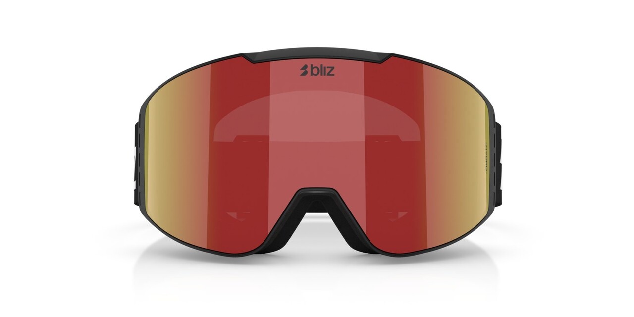 Bliz G004 - Matte Black / Brown w red multi Bliz G004 - Matte Black / Brown w red multi