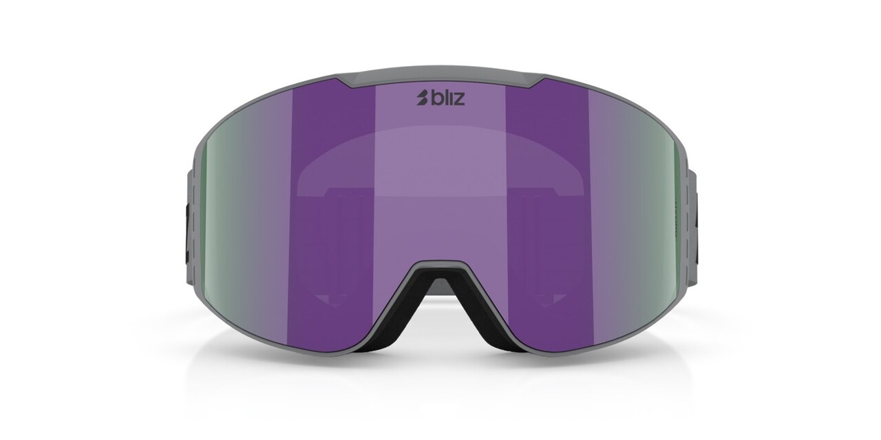Bliz G004 - Matte Grey / Brown w purple multi Bliz G004 - Matte Grey / Brown w purple multi