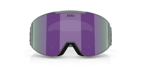 Bliz G004 - Matte Grey / Brown w purple multi Bliz G004 - Matte Grey / Brown w purple multi