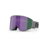 Bliz G004 - Matte Grey / Brown w purple multi