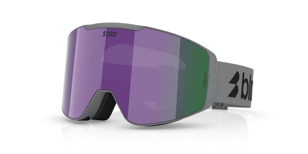 Bliz G004 - Matte Grey / Brown w purple multi Bliz G004 - Matte Grey / Brown w purple multi