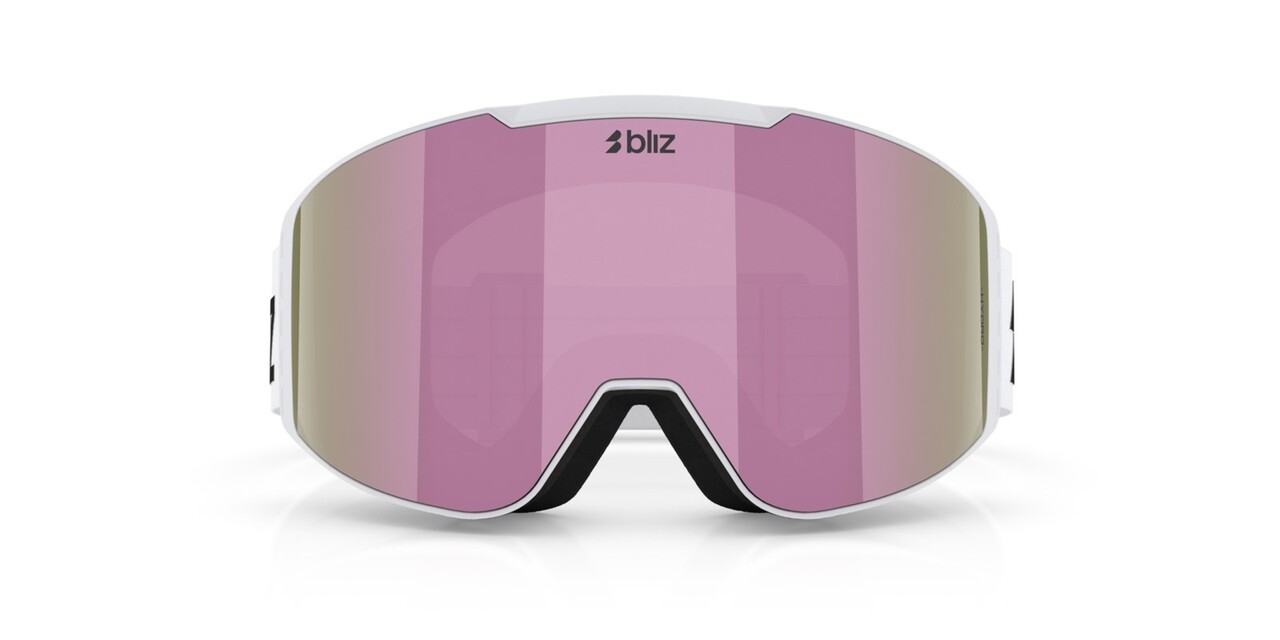Bliz G004 - Matte White / Brown w pink multi Bliz G004 - Matte White / Brown w pink multi