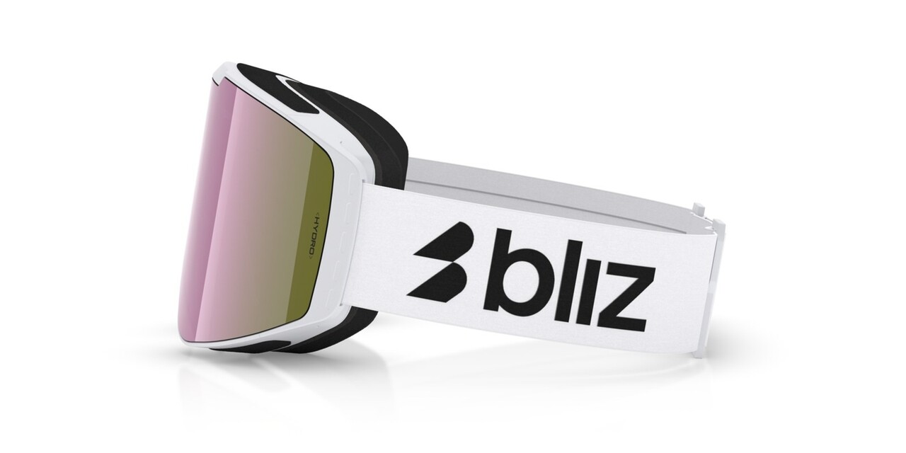 Bliz G004 - Matte White / Brown w pink multi Bliz G004 - Matte White / Brown w pink multi