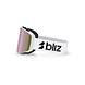 Bliz G004 - Matte White / Brown w pink multi Bliz G004 - Matte White / Brown w pink multi