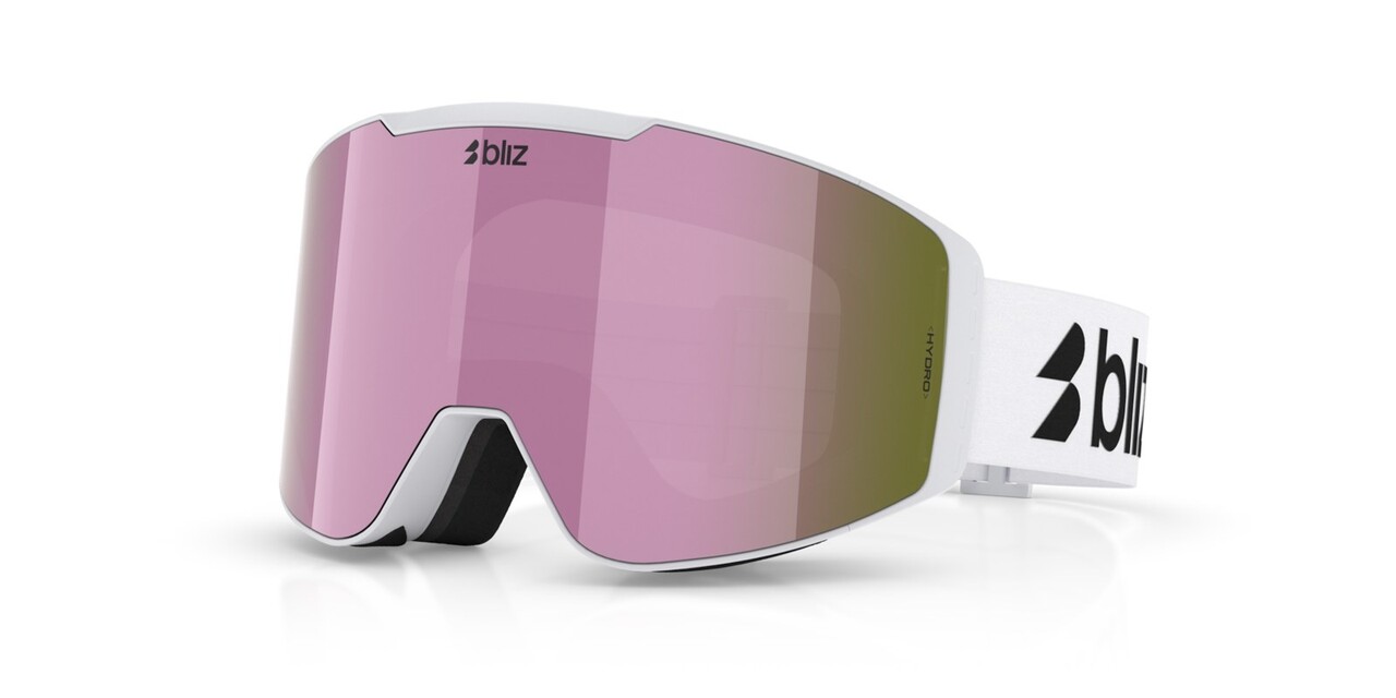 Bliz G004 - Matte White / Brown w pink multi Bliz G004 - Matte White / Brown w pink multi