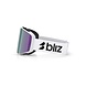 Bliz G004 - Matte White / Brown w green multi Bliz G004 - Matte White / Brown w green multi