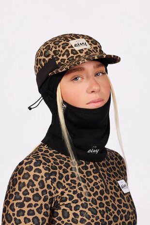 Eivy Hinge Merino Wool Rib Balaclava - Black Eivy Hinge Merino Wool Rib Balaclava - Black