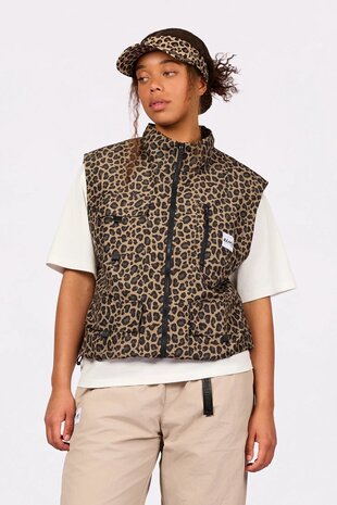 Eivy Windbreaker Utility Vest - Leopard Eivy Windbreaker Utility Vest - Leopard