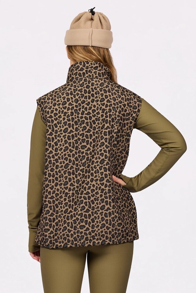 Eivy Windbreaker Utility Vest - Leopard Eivy Windbreaker Utility Vest - Leopard