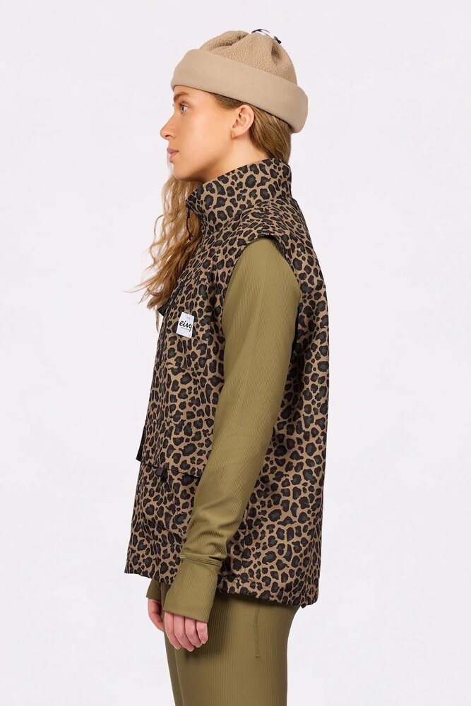 Eivy Windbreaker Utility Vest - Leopard Eivy Windbreaker Utility Vest - Leopard