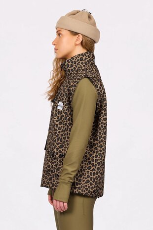 Eivy Windbreaker Utility Vest - Leopard Eivy Windbreaker Utility Vest - Leopard