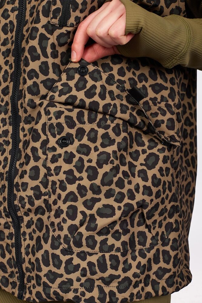 Eivy Windbreaker Utility Vest - Leopard Eivy Windbreaker Utility Vest - Leopard