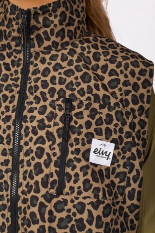 Eivy Windbreaker Utility Vest - Leopard Eivy Windbreaker Utility Vest - Leopard