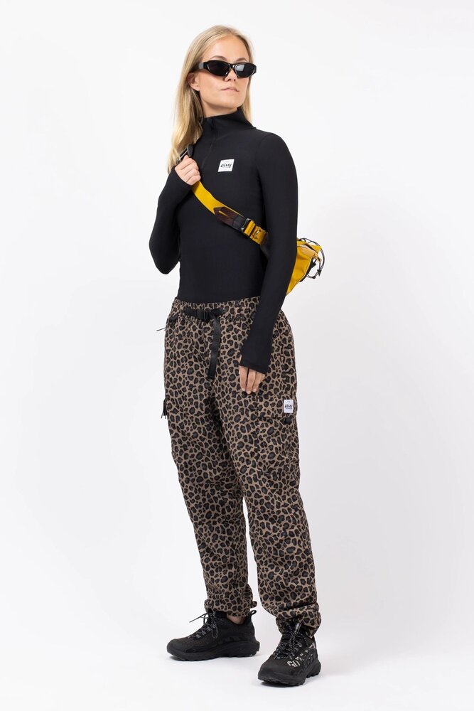 Eivy Fitted Outdoor Pants  - Leopard