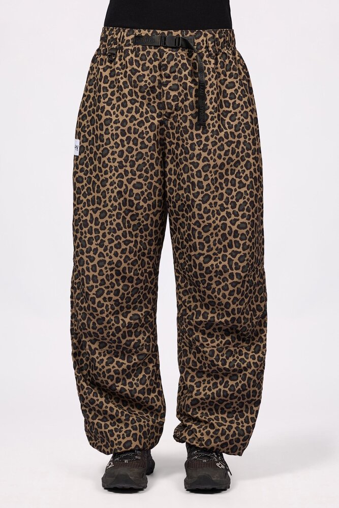 Eivy Oversized Outdoor Pants  - Leopard