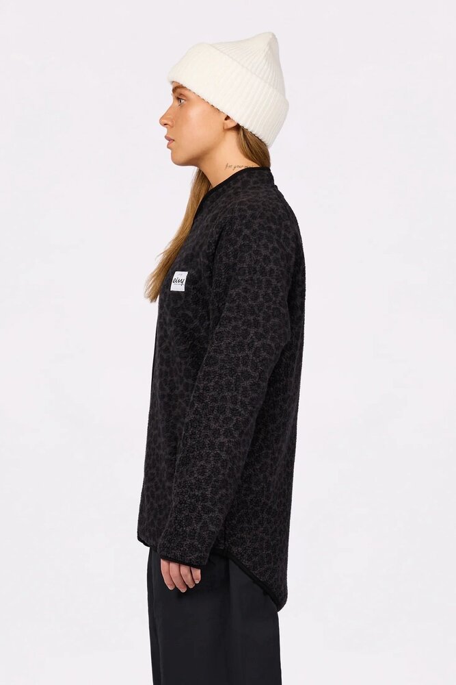 Eivy Redwood Sherpa Jacket - Black Leopard Eivy Redwood Sherpa Jacket - Black Leopard