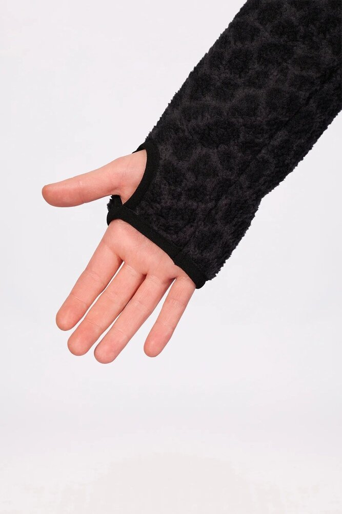 Eivy Redwood Sherpa Jacket - Black Leopard Eivy Redwood Sherpa Jacket - Black Leopard