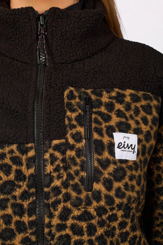 Eivy Versa Sherpa Jacket - Leopard Eivy Versa Sherpa Jacket - Leopard