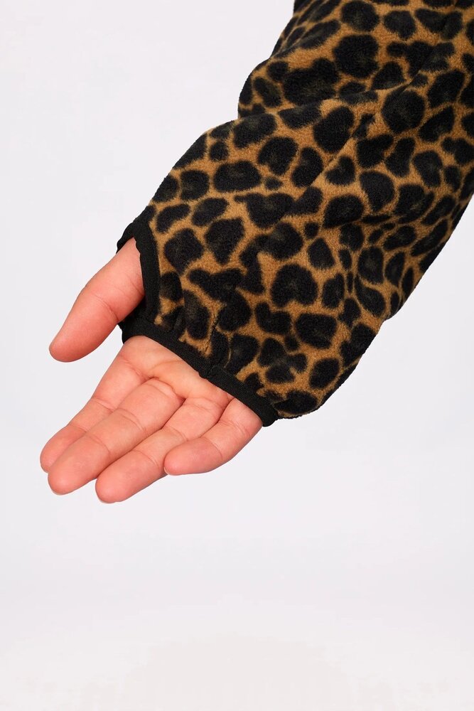 Eivy Ball Fleece - Leopard
