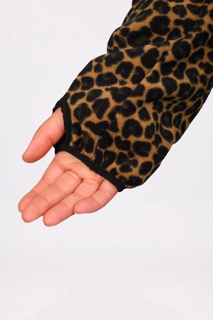 Eivy Ball Fleece - Leopard