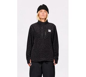 Eivy Techlight Halfzip Fleece - Black Leopard Eivy Techlight Halfzip Fleece - Black Leopard