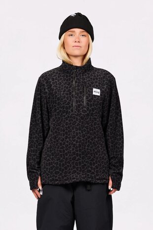 Eivy Techlight Halfzip Fleece - Black Leopard