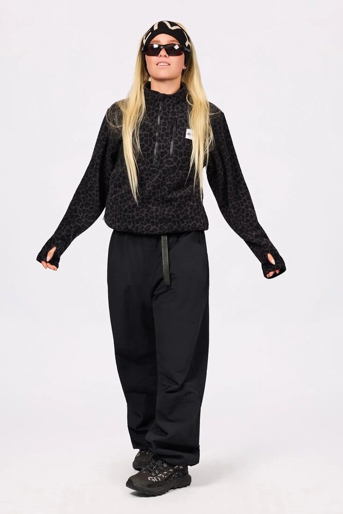 Eivy Techlight Halfzip Fleece - Black Leopard