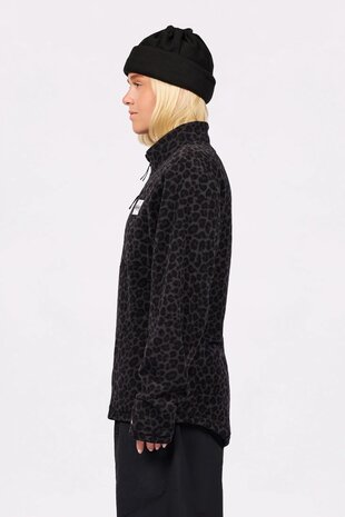 Eivy Techlight Halfzip Fleece - Black Leopard