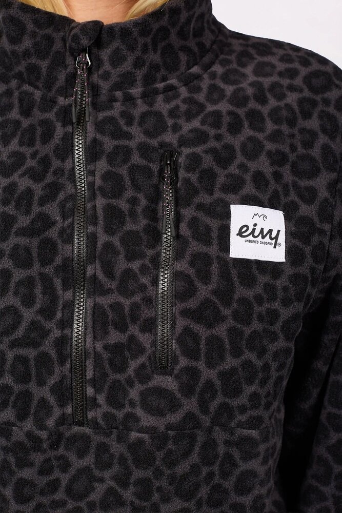 Eivy Techlight Halfzip Fleece - Black Leopard