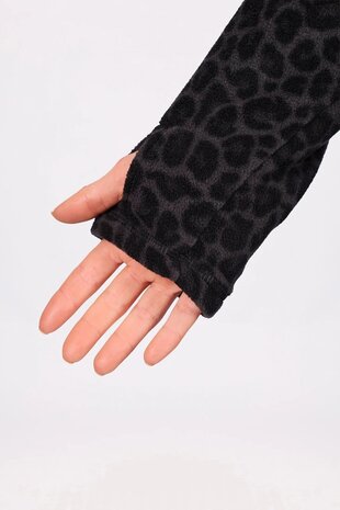 Eivy Techlight Halfzip Fleece - Black Leopard