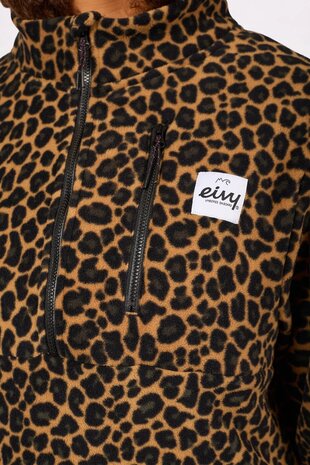 Eivy Techlight Halfzip Fleece - Leopard Eivy Techlight Halfzip Fleece - Leopard
