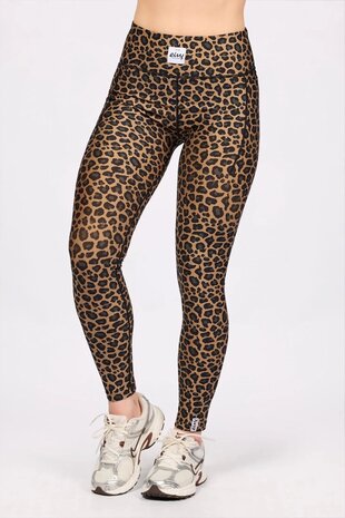 Eivy Pocket Tights - Leopard