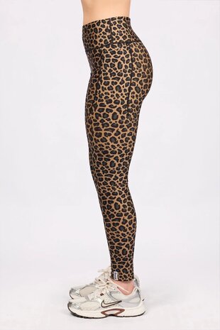 Eivy Pocket Tights - Leopard