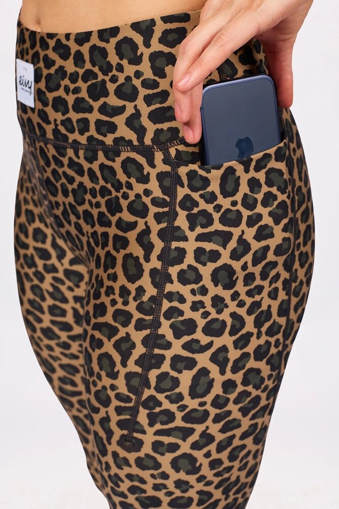 Eivy Pocket Tights - Leopard