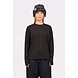 Eivy Loose Fit Merino Wool Top - Black Leopard