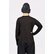 Eivy Loose Fit Merino Wool Top - Black Leopard