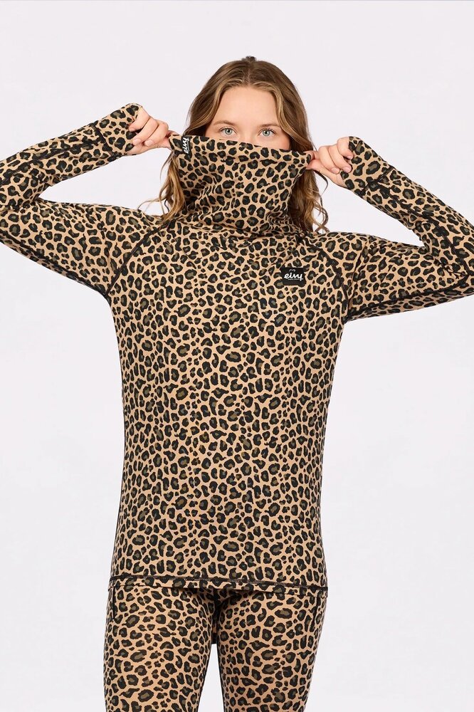 Eivy Icecold Merino Wool Top - Leopard Eivy Icecold Merino Wool Top - Leopard