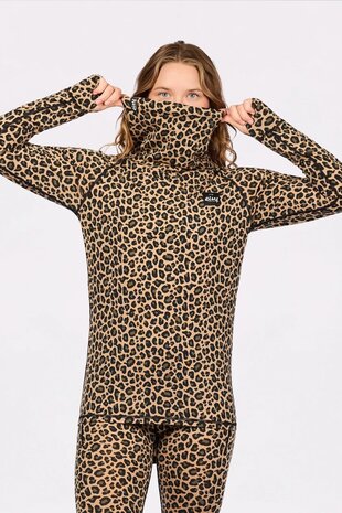 Eivy Icecold Merino Wool Top - Leopard Eivy Icecold Merino Wool Top - Leopard