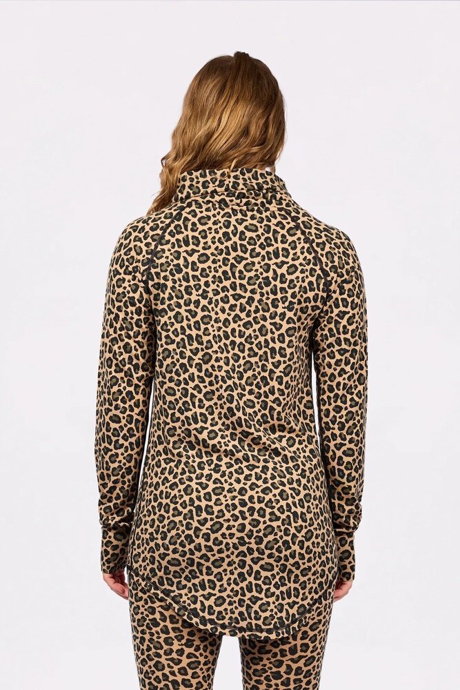 Eivy Icecold Merino Wool Top - Leopard Eivy Icecold Merino Wool Top - Leopard