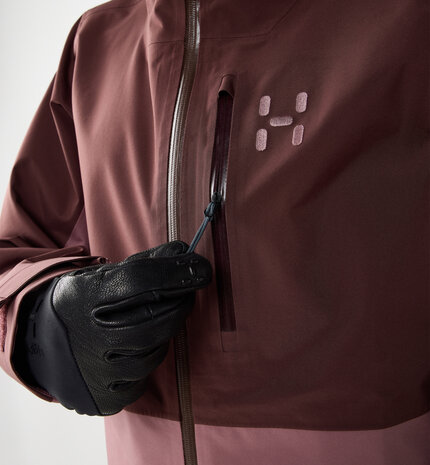 Haglöfs Alper Proof Jacket - Maroon Trail / Misty Mauve Haglöfs Alper Proof Jacket - Maroon Trail / Misty Mauve