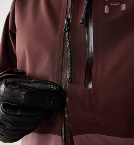Haglöfs Alper Proof Jacket - Maroon Trail / Misty Mauve Haglöfs Alper Proof Jacket - Maroon Trail / Misty Mauve