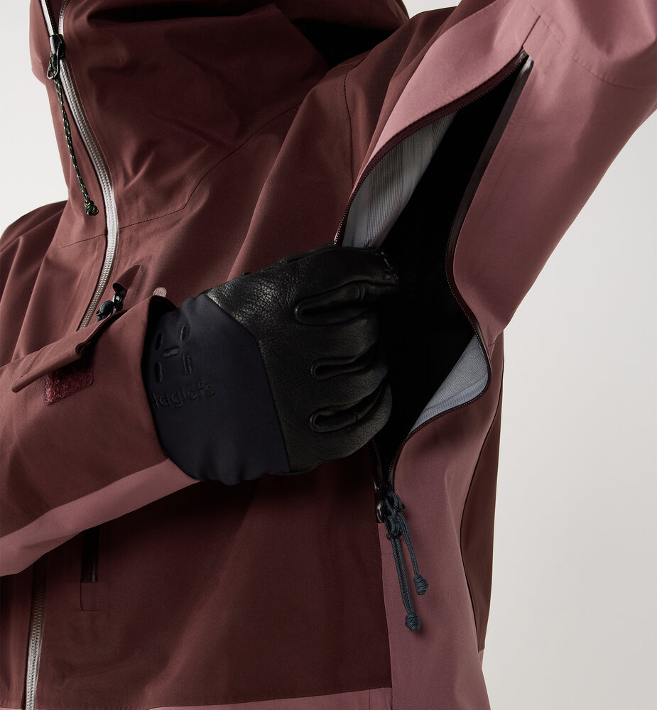 Haglöfs Alper Proof Jacket - Maroon Trail / Misty Mauve Haglöfs Alper Proof Jacket - Maroon Trail / Misty Mauve