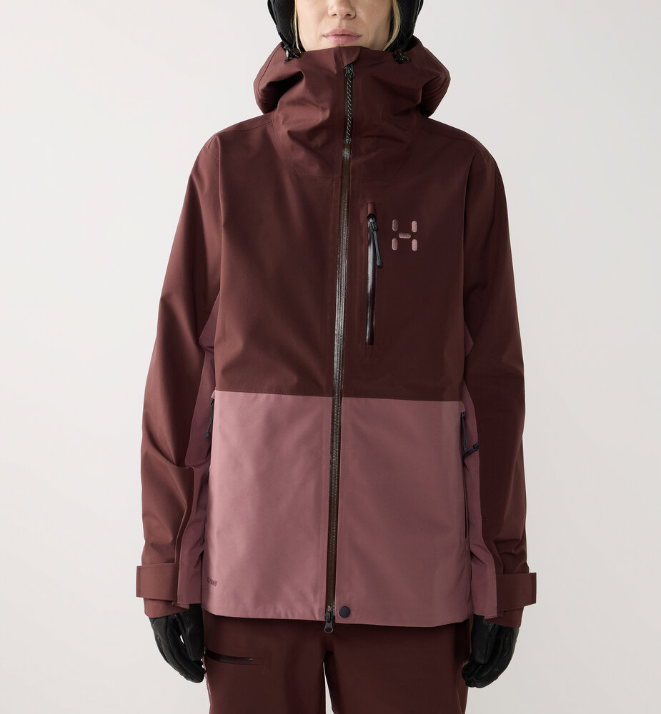 Haglöfs Alper Proof Jacket - Maroon Trail / Misty Mauve Haglöfs Alper Proof Jacket - Maroon Trail / Misty Mauve