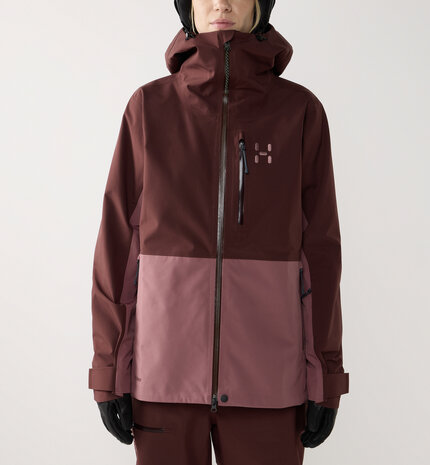 Haglöfs Alper Proof Jacket - Maroon Trail / Misty Mauve Haglöfs Alper Proof Jacket - Maroon Trail / Misty Mauve